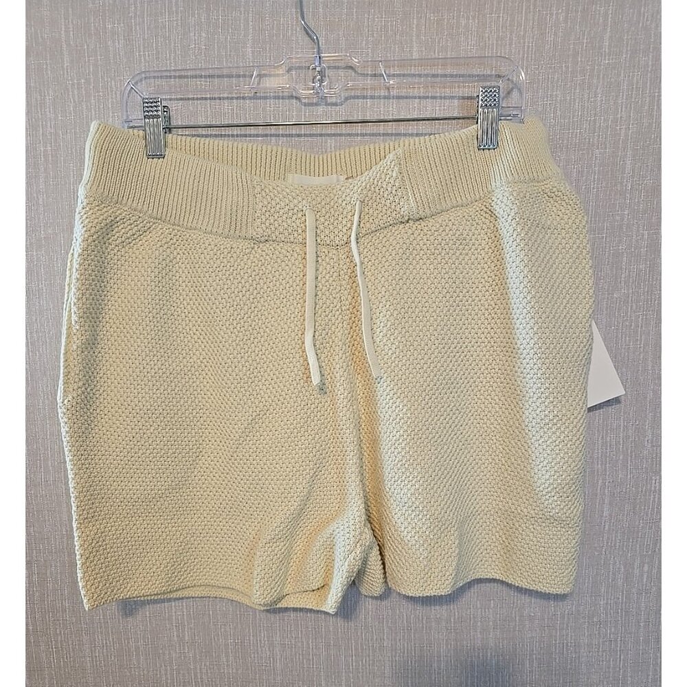 Honor the Gift Womens Cotton knit shorts drawstring waist pocket sizes L & M New
